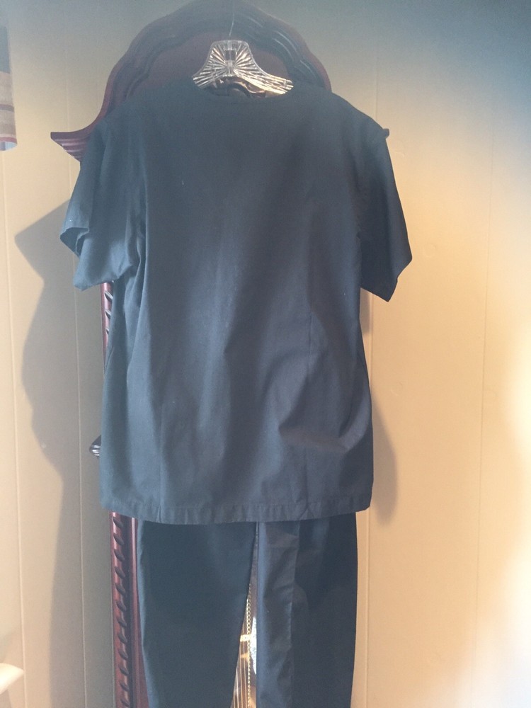 All Star Black Small Scrub Set
