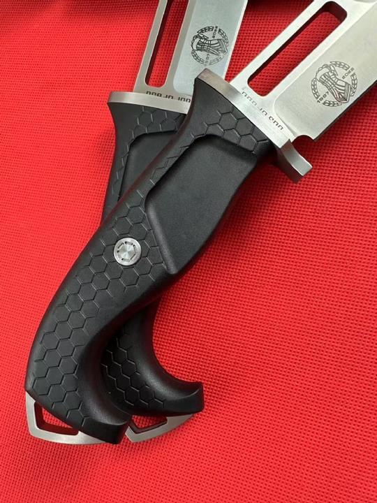 13'' New Collection Tools N690 Fixed Blade FORPRENE Handle Full Tang Tools VTH47