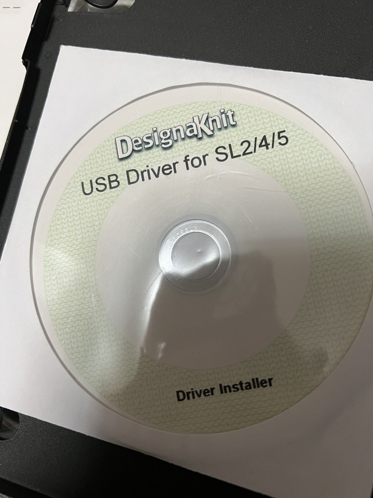 Designaknit usb driver cd and usb links cd software Discs Only