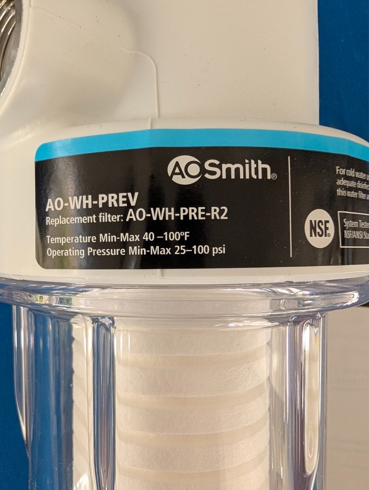AO Smith AO-WH-PREV Whole House Sediment Filter