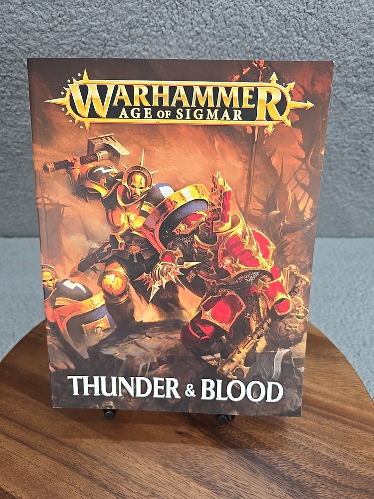 Warhammer AOS Thunder & Blood Book