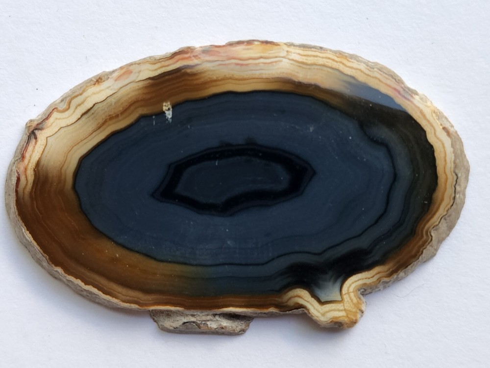 Agate Slice Lapidary Polished Both Sides 11 grams