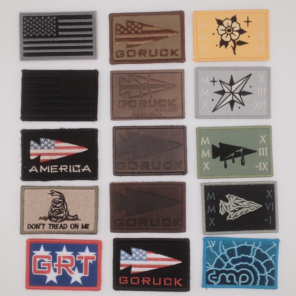GoRuck SCARS Tribe Patch Bundle