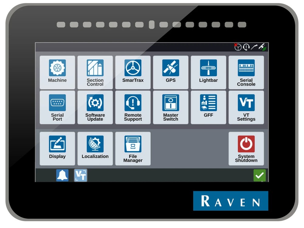 Raven CR7 Field Computer GPS Display Precision Agriculture Controller CR7