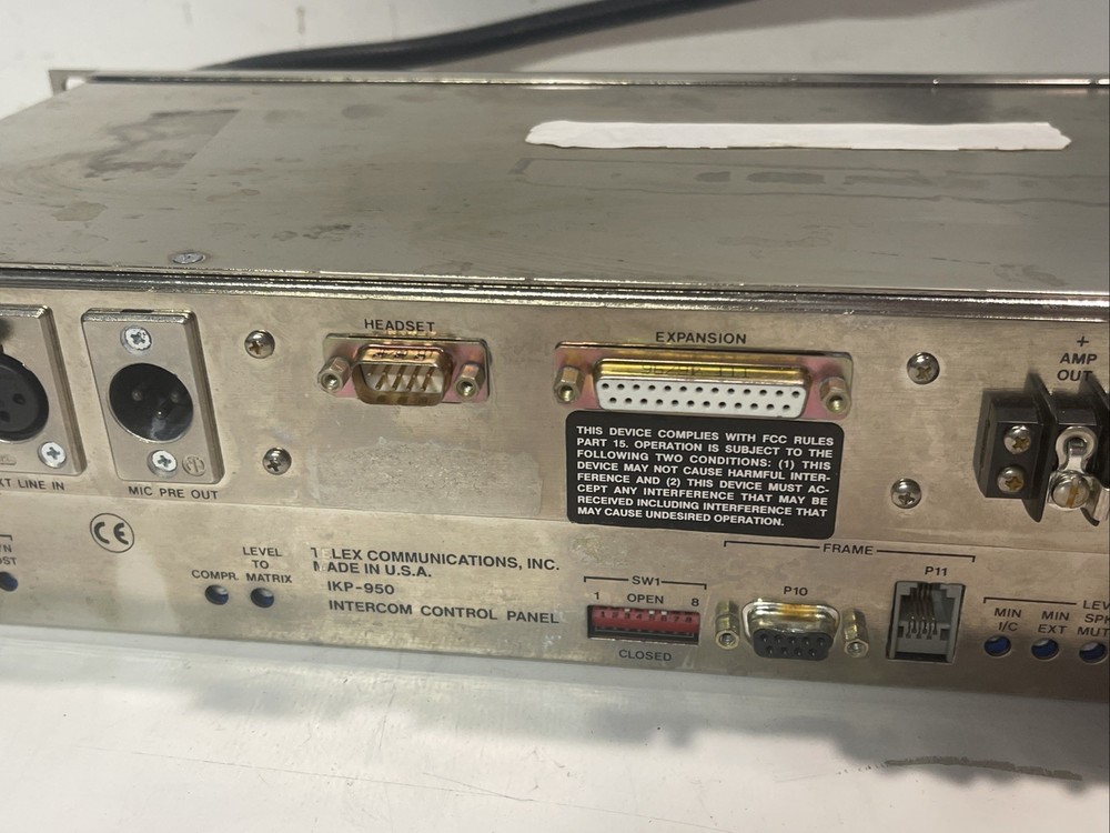 RTS TELEX Matrix Intercom System IKP -950