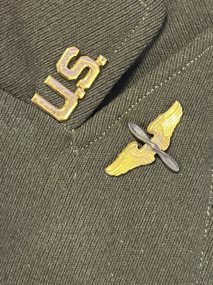 WW2 U.S. Army Air Force Uniform AF Patch Medal Wings Pilot Technical Observer