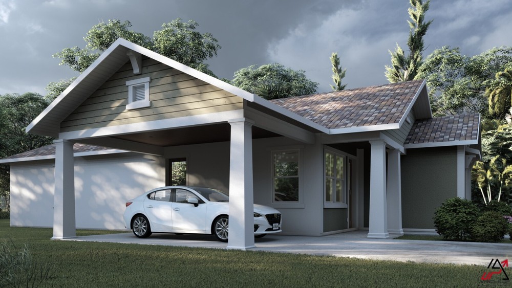 BLUEPRINTS TRADITIONAL HOUSE PLAN ARCHUP #127
