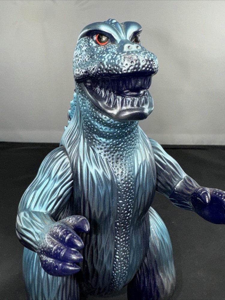 2006 MARUSAN 9” GODZILLA 1971 METALLIC BLUE VERSION Hedorah