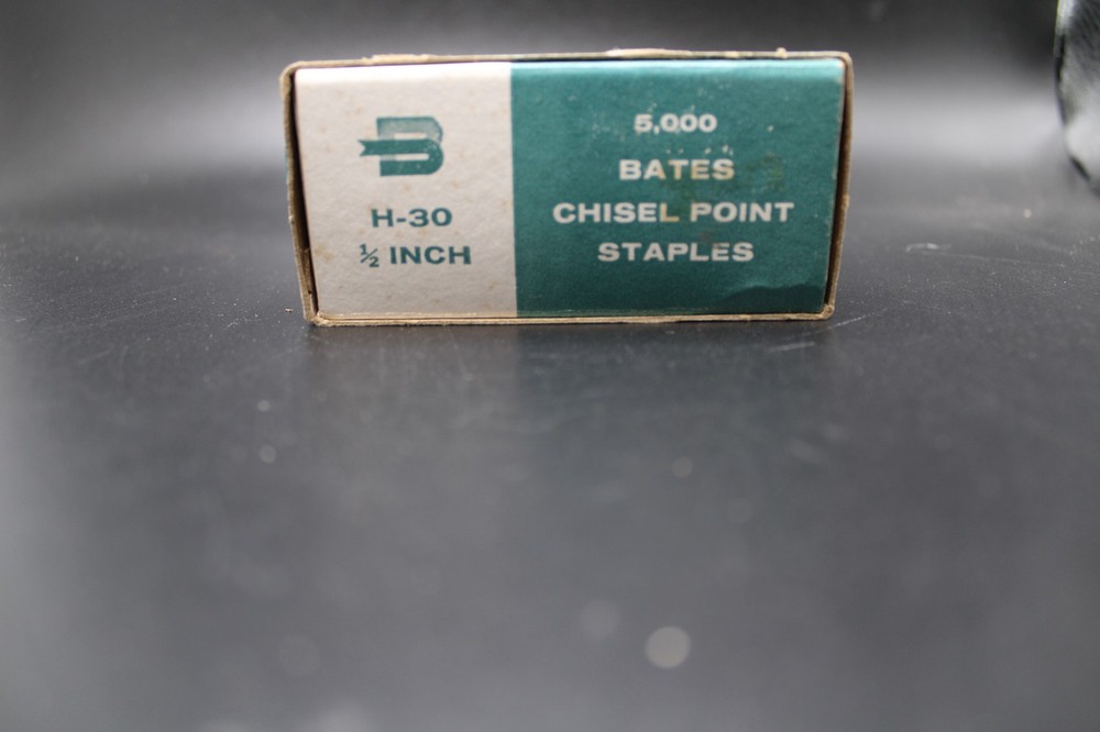 Bates H-30 1/2" High Carbon Wire Staples