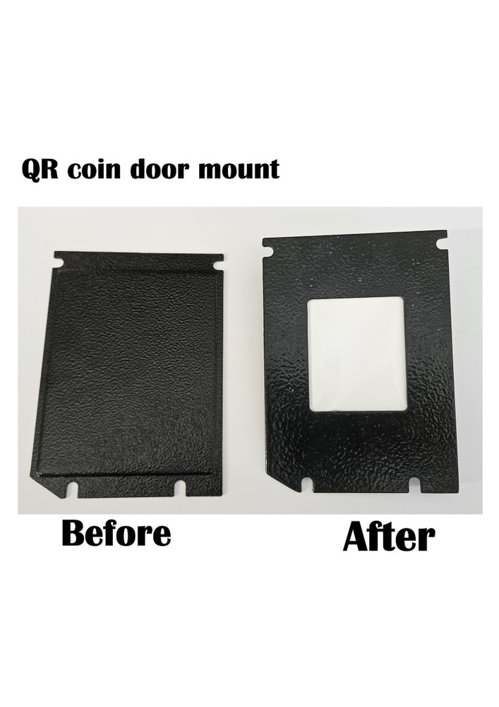 Insider connect QR reader coin door attachment