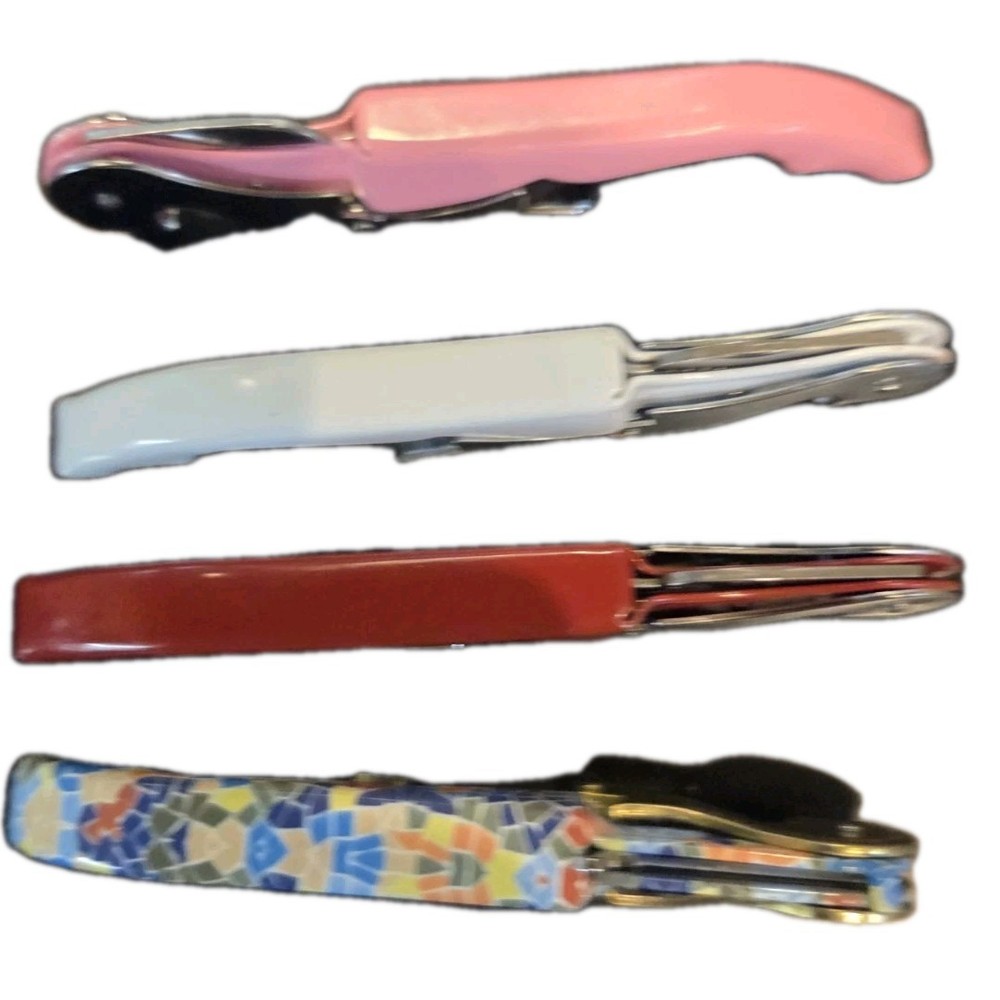 Corkscrew Doubled Hinged Waiters Wine Beer Bottle Opener Cutter