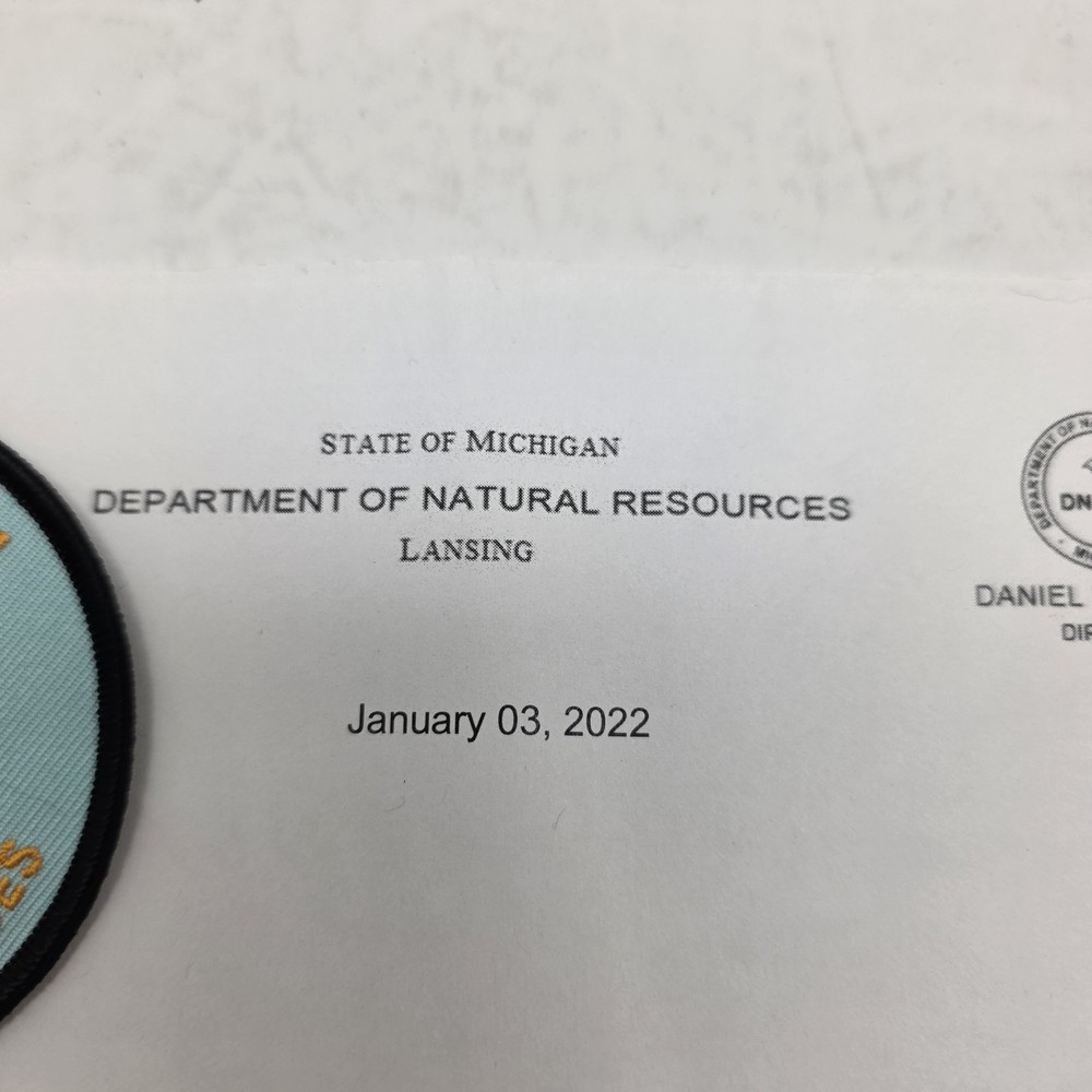 2021 Michigan DNR Master Angler Fish Patch Crappie