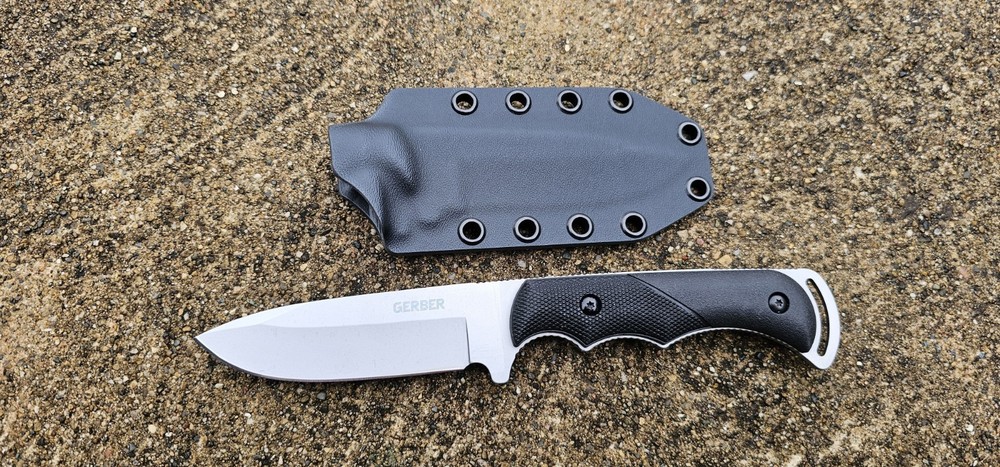 Gerber "FREEMAN GUIDE" kydex sheath, pancake style (BK)