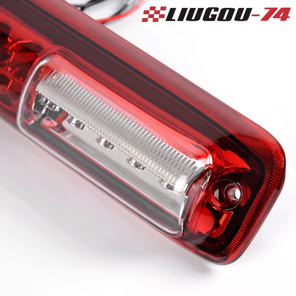 Clear LED 3rd Brake Light Cargo Lamp Fit For 1999-06 Chevy Silverado GMC Sierra