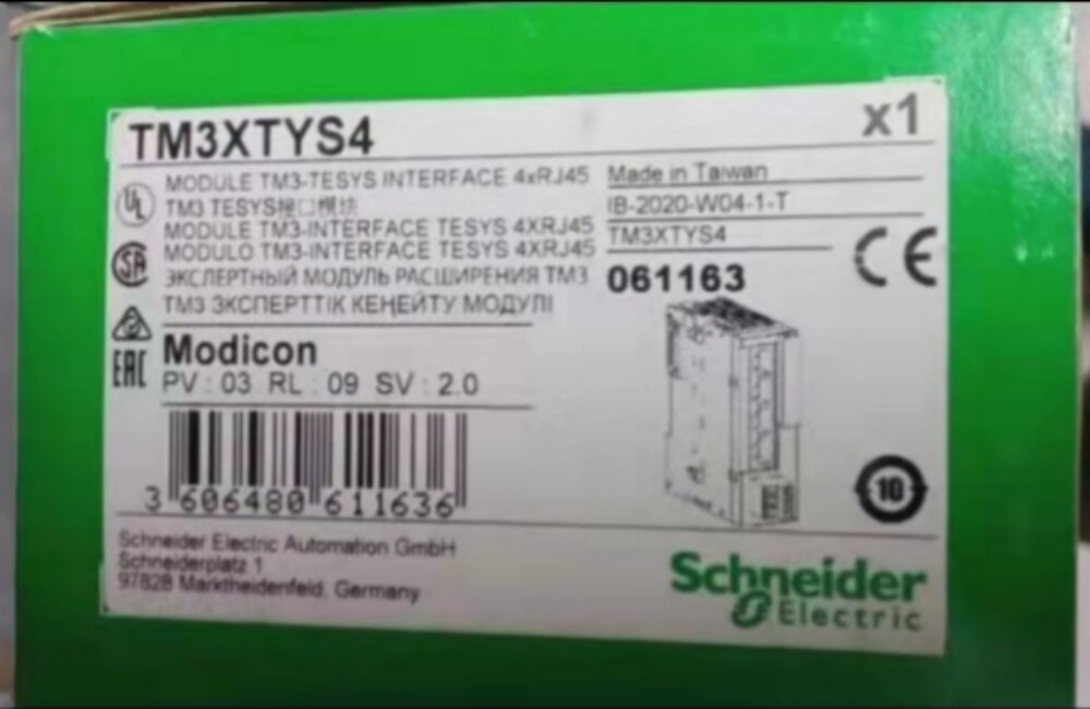 1pcs Schneider TM3XTYS4 Parallel interface module