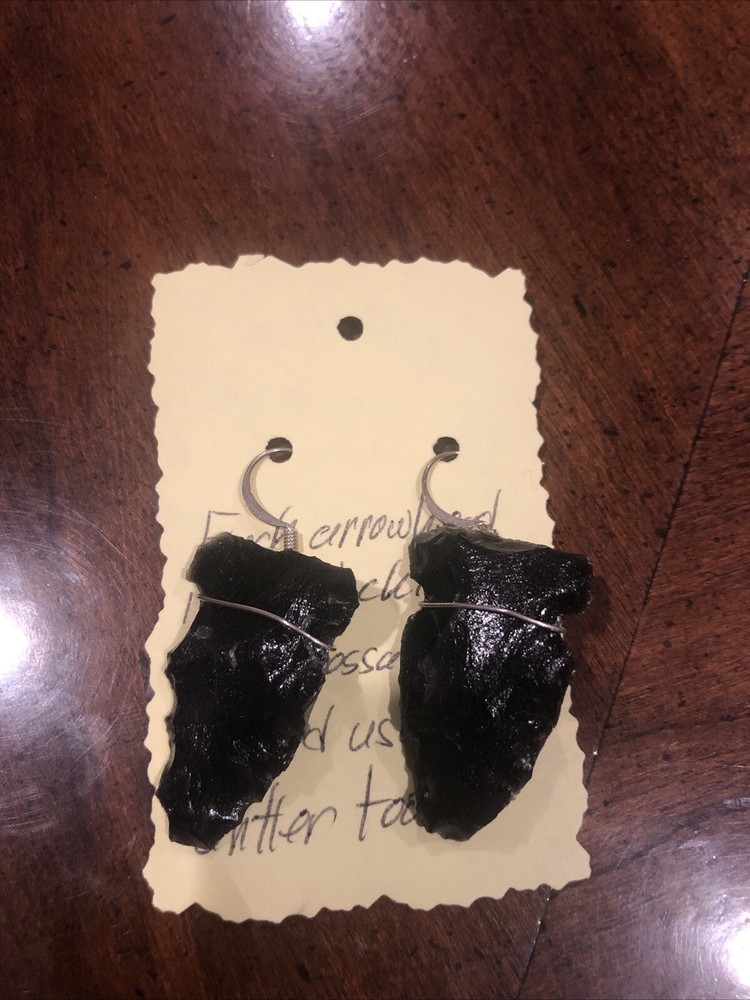 Pair Of Arrowhead Earrings