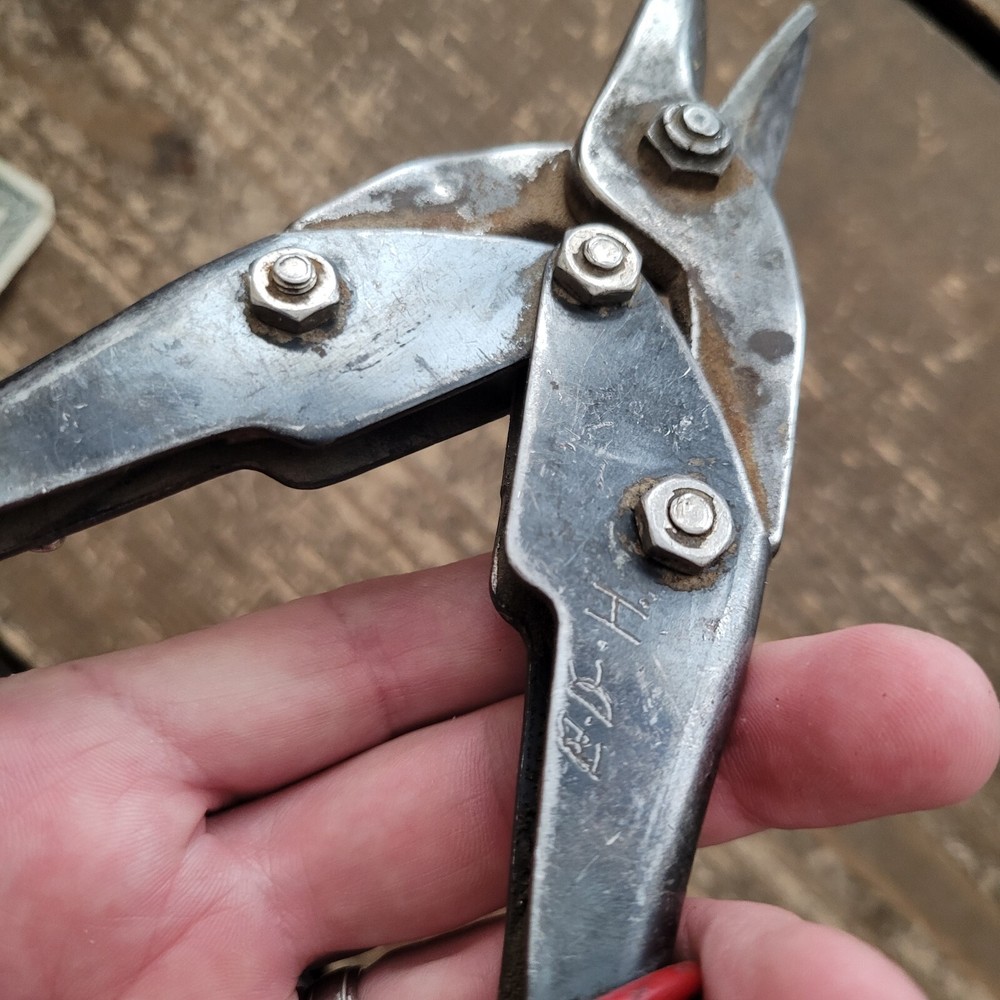 Vintage MAC Tools TS-2 Tin Snips / Cutters Quality Tools USA