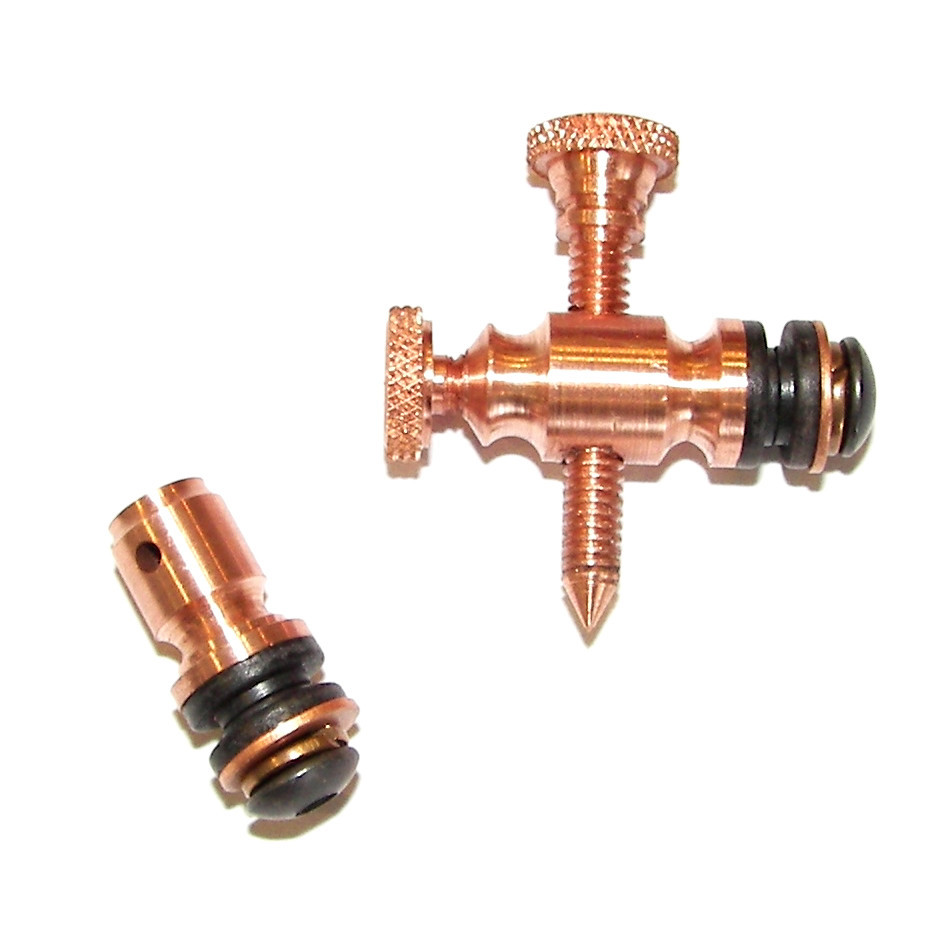 Tattoo Machine Binder Set Solid Copper Charlie Wagner Binding Post Set Custom