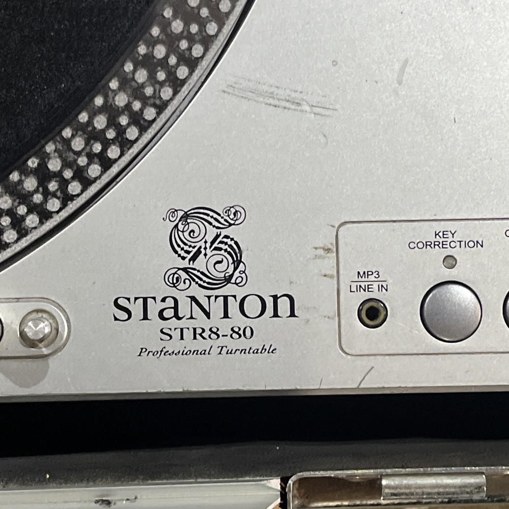 STANTON PROFESSIONAL DIRECT DRIVE TURNTABLE MODEL STR8-80