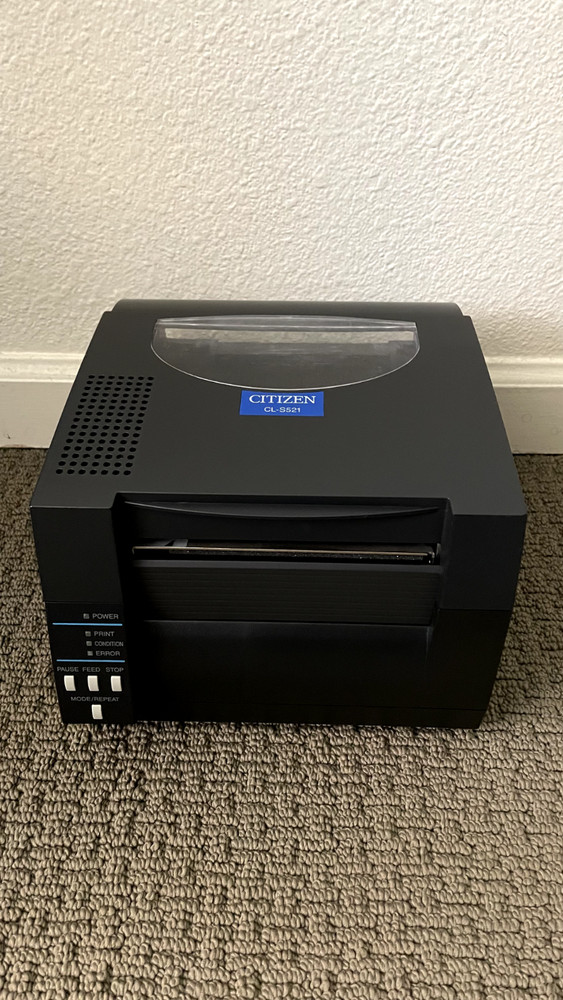 Citizen CL-S521 - Industrial Desktop Direct Thermal Label Printer