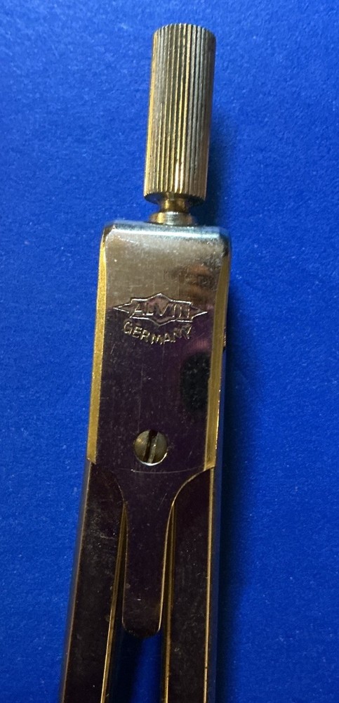 4 Alvin Drafting Compass Dividers, Germany 6 1/2”