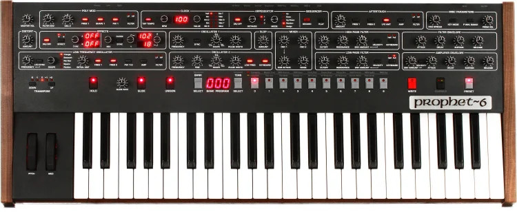 Sequential Prophet-6 6-voice Analog Synthesizer