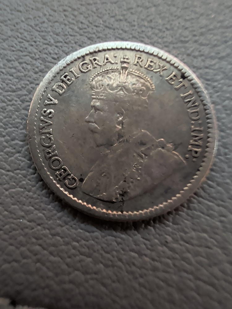 1916 Canada 5 Cent VF+ (TZ02)