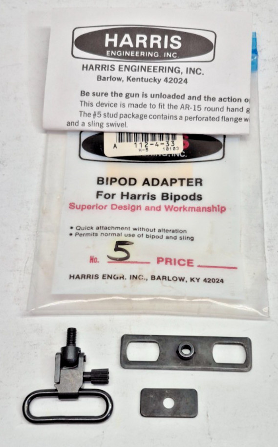 Harris Engineering Bipod Adapter No 5 for Harris Bipods