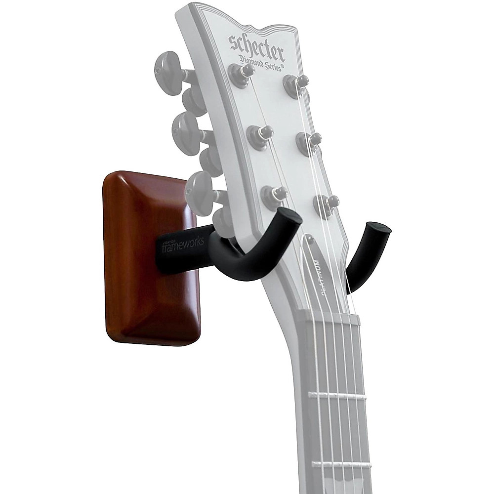 Gator Wall Mount Guitar Hanger Mahogany
