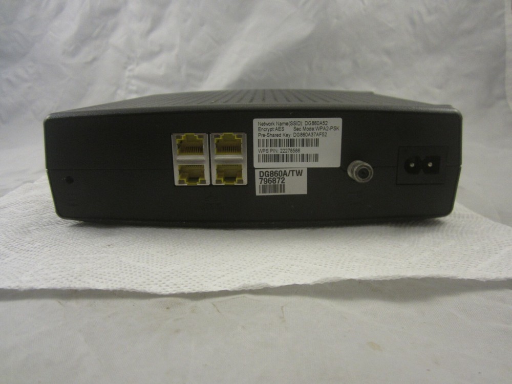 ARRIS DG860 Modem Wireless Internet .