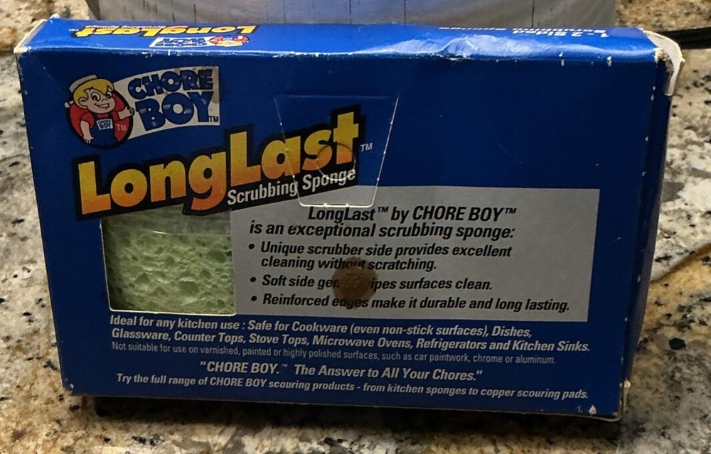 Chore Boy Long Last Scrubbing Brush