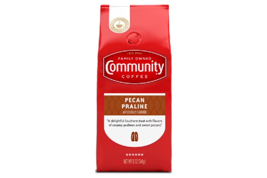 Community Coffee Ground - Pecan Praline Coffee (3-Pack)