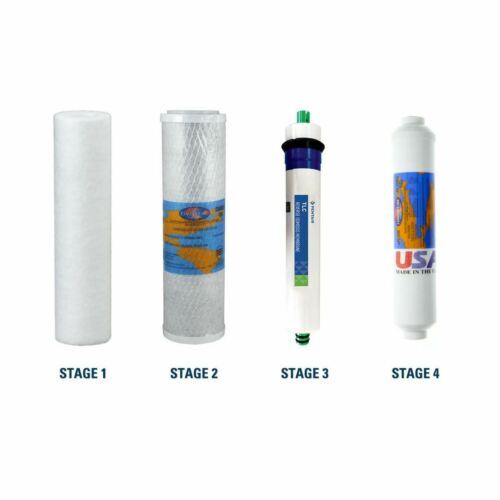 PuROLine PL40T36 RO Replacement Filter Kit with RO Membrane