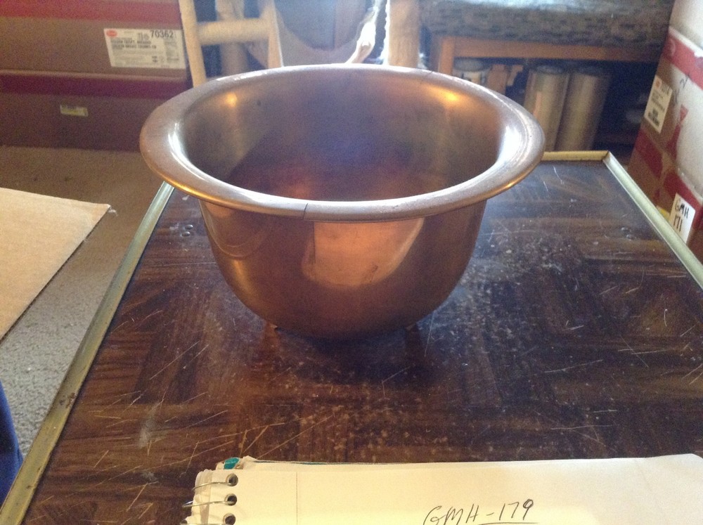 Brass three Legged planner