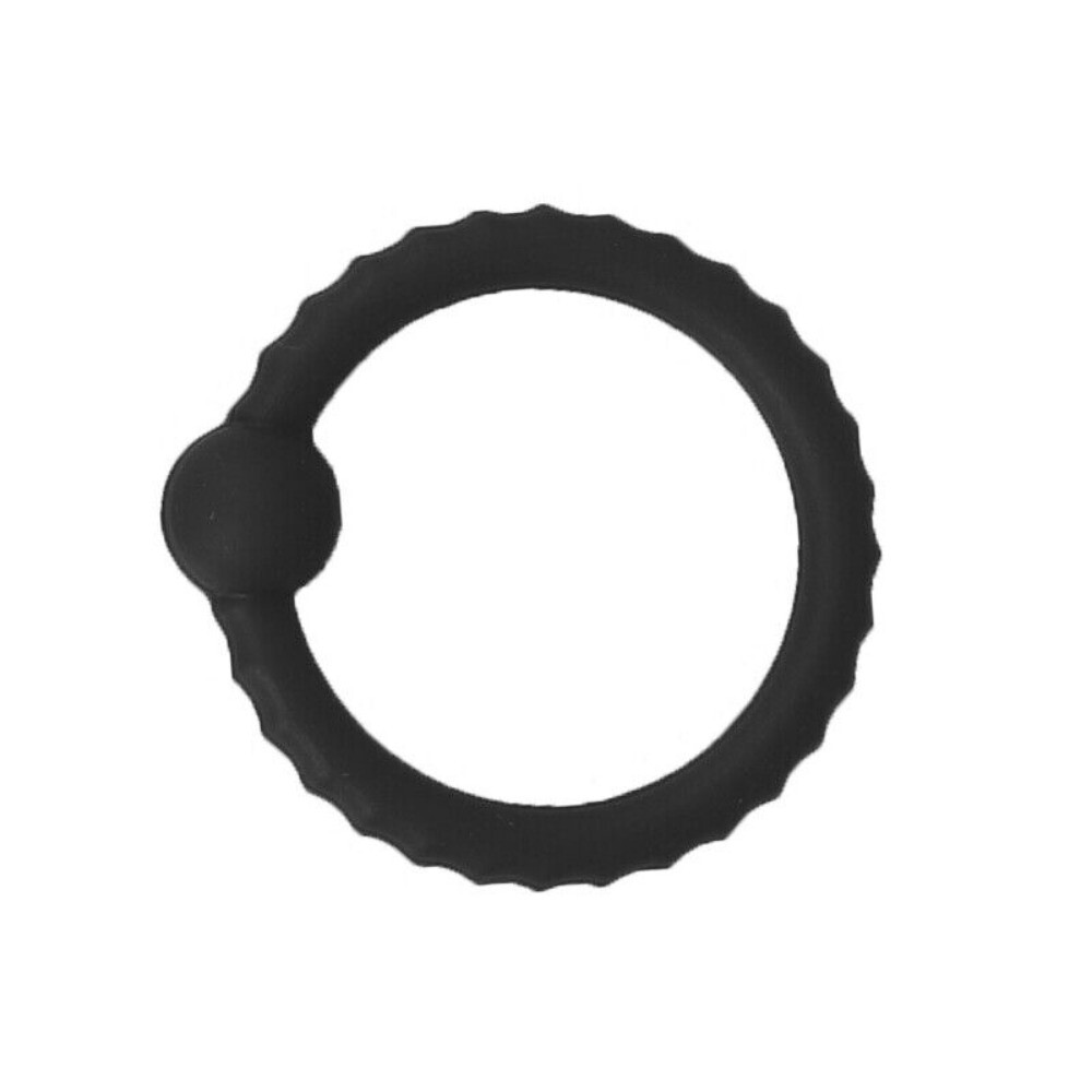 Penis Extender Enlarger Sleeve Ring Reusable Delay Ejaculation for Male 4 Ring