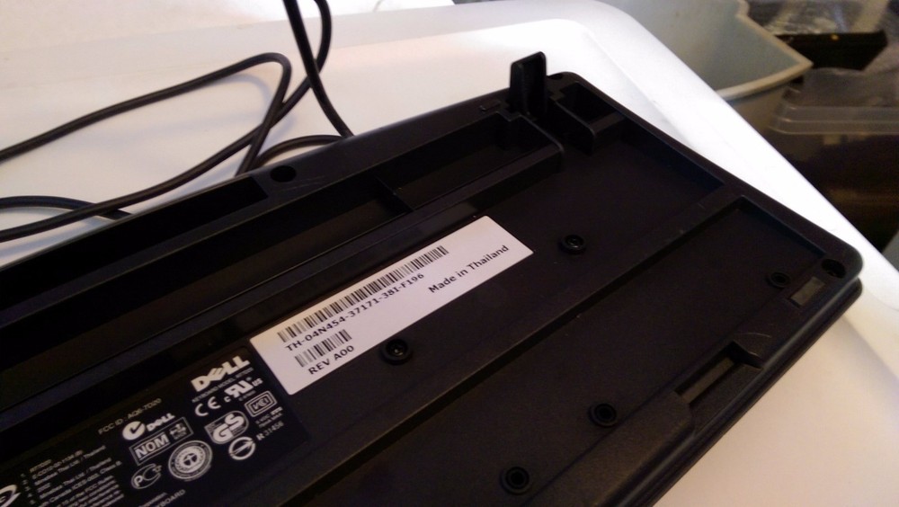 Genuine DELL Black PS/2 Computer Desktop Keyboard RT7D20