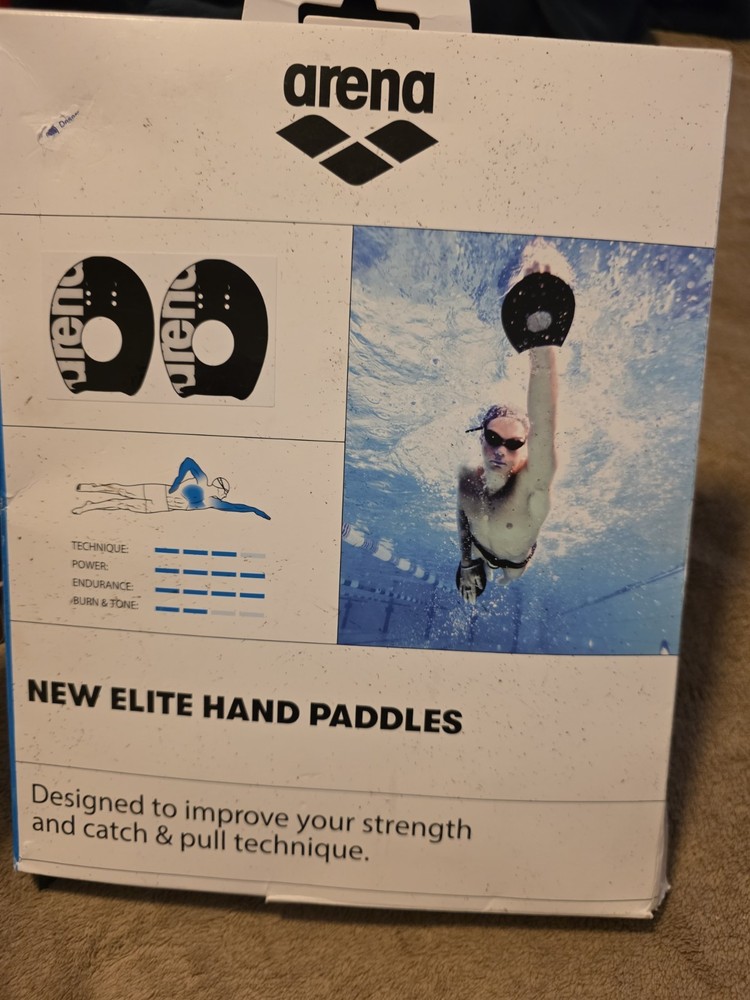 New Elite Hand Paddles Arena