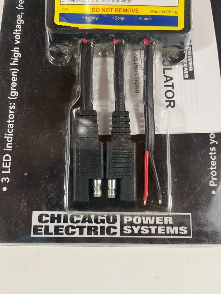 Solar Charger Controller 7 AMP Charge Regulator 100 Watt Max 96728