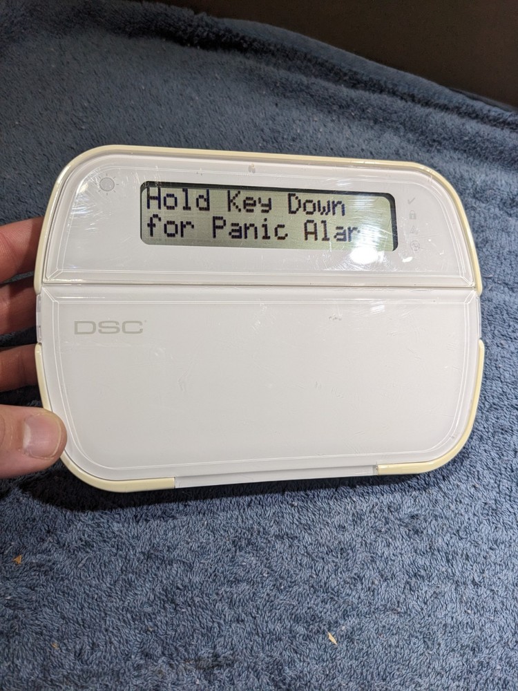 DSC WT5500-433B Home Security System Control Panel - No Backplate