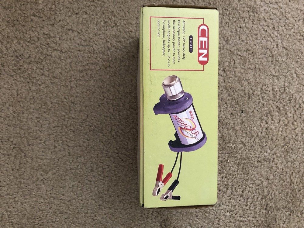 Vintage CEN Attractor G70415 Model Engine Starter