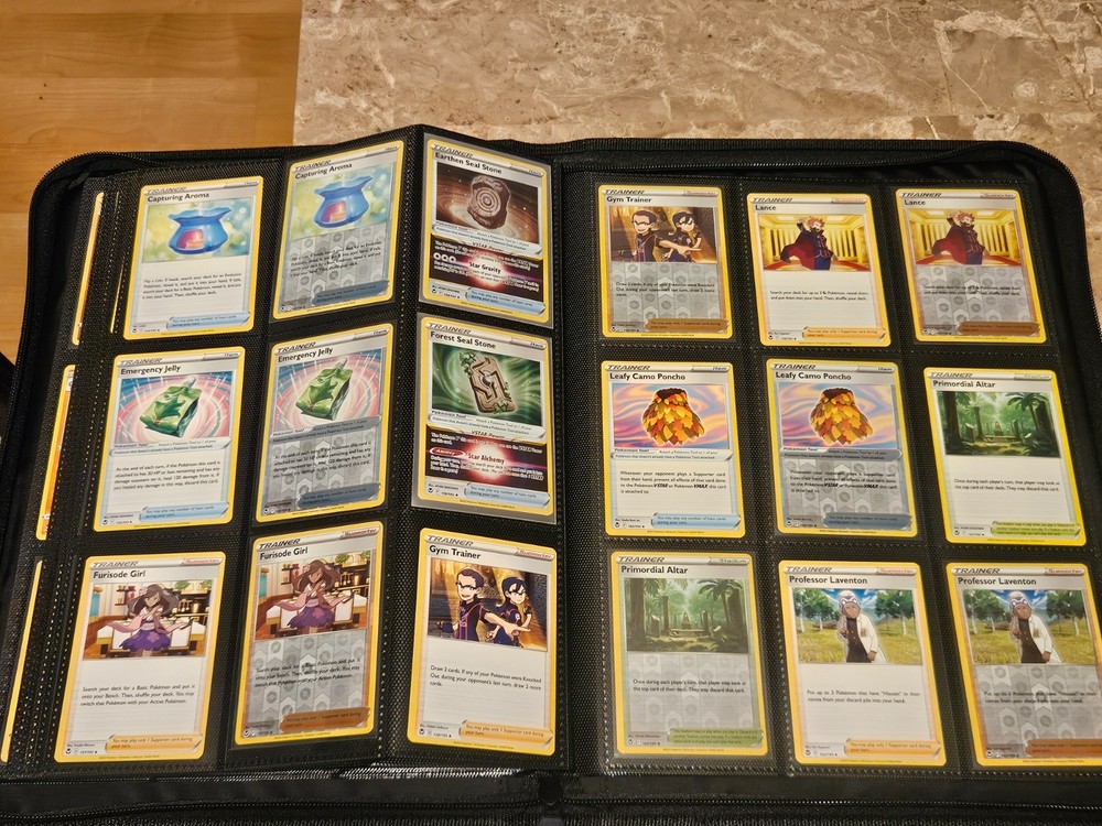 Pokémon SILVER TEMPEST 100% Complete Master Set + Trainer Gallery Graded Cards