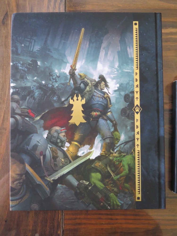 WARHAMMER 40,000 40K SPACE WOLVES CODEX 10TH LIMITED EDITION & DATACARDS