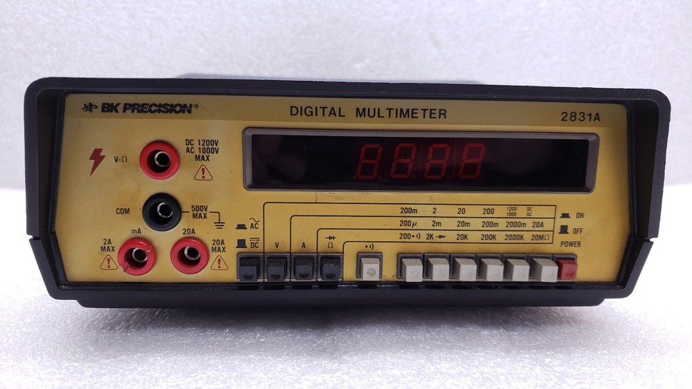 BK Precision Benchtop Digital Multimeter Model 2831A #99