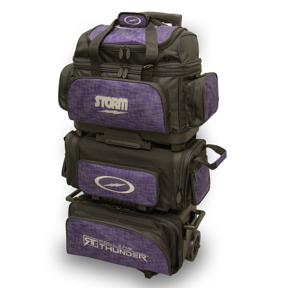 Storm 6 Ball Rolling Thunder Abstract Purple/Black