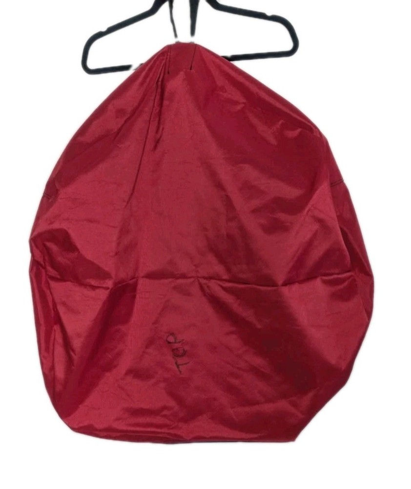 36” Artificial Christmas Wreath Storage Bag with Protective Suspend Hook Santas