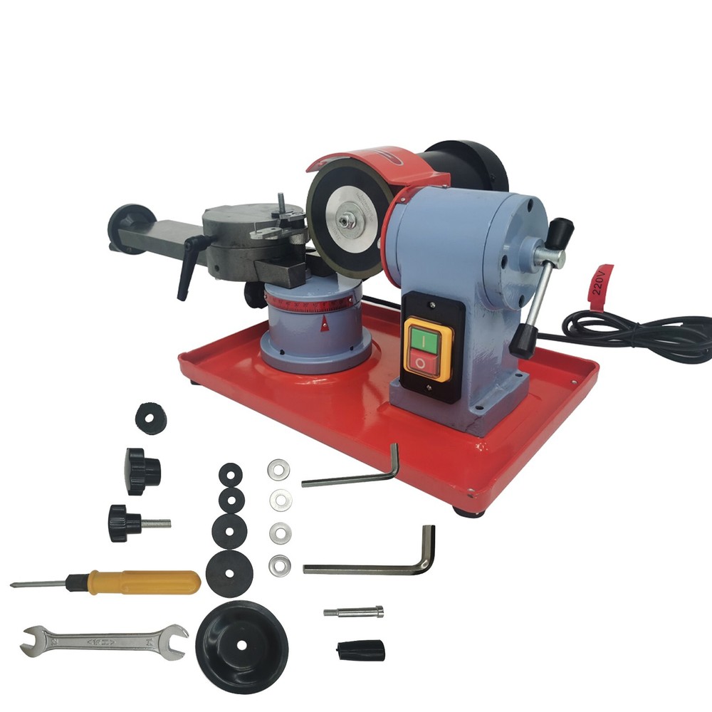 220V Round Carbide Saw Blade Grinder Sharpener Machine Rotary Metalwork Chainsaw