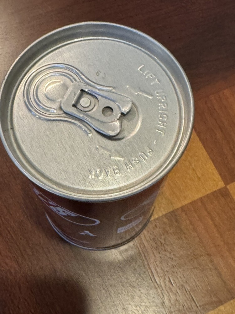 August Schell's Red Deer - Empty Beer Can - Bottom Opened