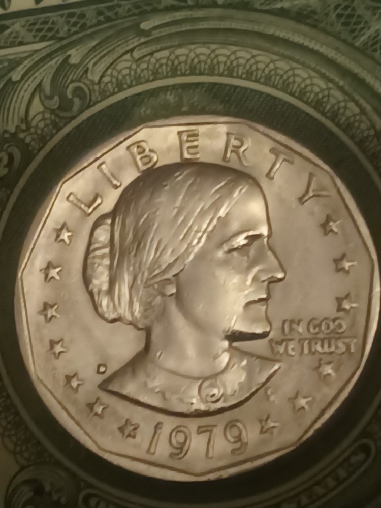 Rare 1979 Susan B Anthony Dollar Coin Denver "Filled D" Errors double stampings