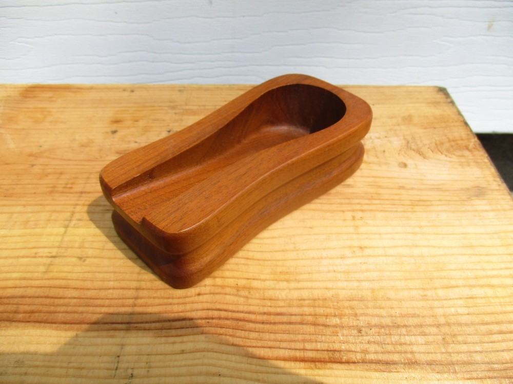 Vintage Decatur Pipe Rest Single Wood Walnut