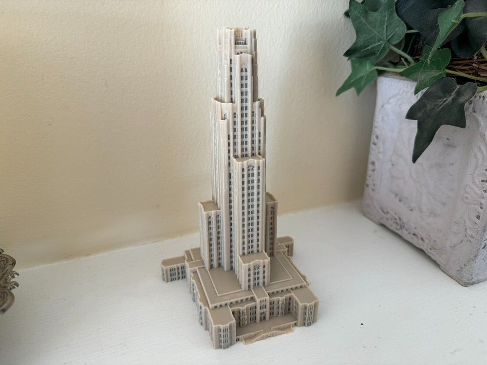 Cathedral of Learning Model- 3D Printed Full Color